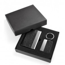 Dāvanu komplekts - Atslēgu piekariņš un vizītkaršu etvija Nr.119/23