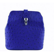 Dabīgas ādas zila soma Nr.148/12