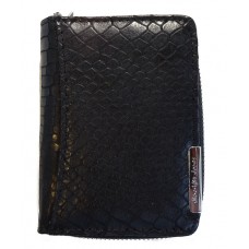 Dabīgas ādas melns maks Nr. 165/12