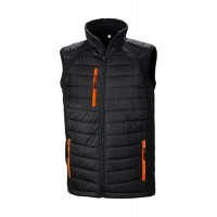 Pārstrādāta polsterēta softshell veste  R238X