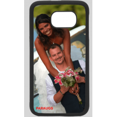 Telefona maks Nr. 218/21 (Samsung Galaxy S6 -melns/gumijots)  - sublimējams