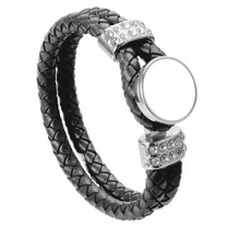 Dabīgas ādas aproce ar apdruku Nr.218/46