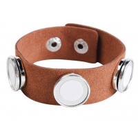 Dabīgas ādas aproce ar apdruku Nr.218/47