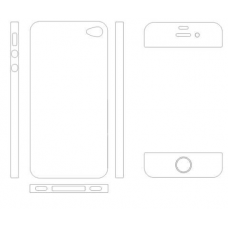 Telefona uzlīmes Nr. 218/55 (Iphone 5, 5S)  - sublimējams