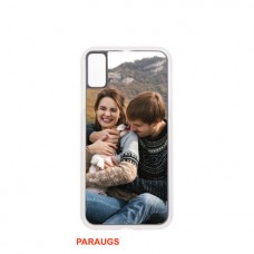 Telefona maks Nr. 218/6 (Iphone XR -caurspīdīgs/gumijots)  - sublimējams