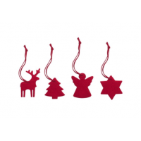 Ziemassvētku rotājumu komplekts-4 gab. Nr. 227/18