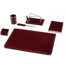 Dabīgas ādas galda aksesuāru komplekts Nr. 231/15