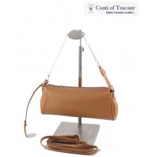 Conti of Tuscany dabīgas ādas bēšīga sieviešu soma Nr.42/37