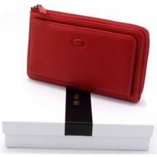 Tonelli dabīgas ādas sarkans maks/soma Nr.64/17