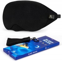  Gaismu bloķējoša,kovilnas gulēšanas maska