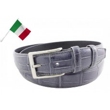 Dabīgas āda  pelēka josta Nr.74/1