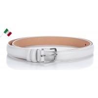 Dabīgas āda  balta josta Nr.79/22