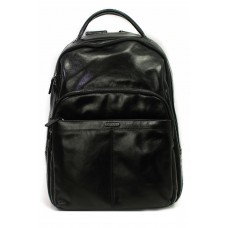 Katana - Dabīgas ādas melna mugursoma 