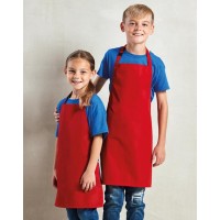 Bērnu priekšauts sarkans