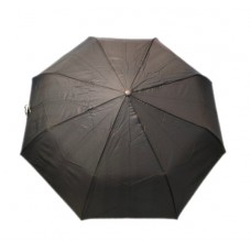 melns salokāms lietussargs