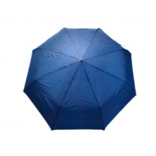 Zils salokāms lietussargs