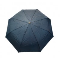 Tumši zils salokāms lietussargs