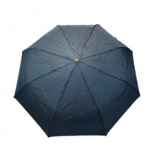 Tumši zils salokāms lietussargs