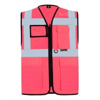 Korntex  daudzfunkcionāla drošības veste ar rāvējslēdzēju priekšpusē