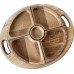 Ēdiena pasniegšanas trauks ozolkoka. OAK021