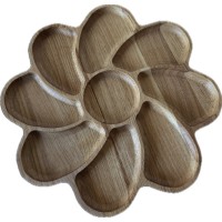 Дубовая сервировочная миска. OAK022