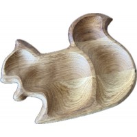 Ēdiena pasniegšnas trauks - ozolkoka. OAK029