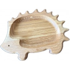 Ēdiena pasniegšnas trauks Ezis - ozolkoka. OAK030