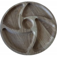Ēdiena pasniegšanas trauks ozolkoka. OAK043
