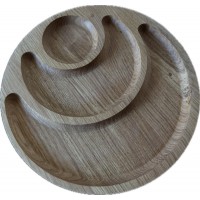 Ēdiena pasniegšanas trauks ozolkoka. OAK044