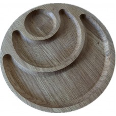 Ēdiena pasniegšanas trauks ozolkoka. OAK044