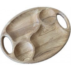 Ēdiena pasniegšanas trauks ozolkoka. OAK046