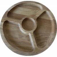 Ēdiena pasniegšanas trauks ozolkoka. OAK054