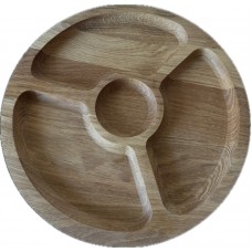 Ēdiena pasniegšanas trauks ozolkoka. OAK054