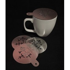 Kafijas garnējuma trafareti Nr.283/5