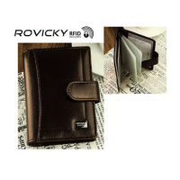 Dabīgas ādas karšu maks Nr.285/12 (ar datu aizsardzības funkciju)