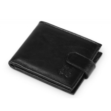 Dabīgas ādas melns maks Nr.310/46