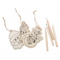 Krāsošanas komplekts - Ziemassvētki Nr.319/2