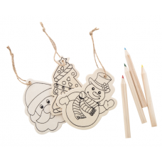 Krāsošanas komplekts - Ziemassvētki Nr.319/2