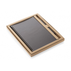 Piezīmju bloks ar pildspalvu Nr. 326/3 (no kafijas pupiņām)